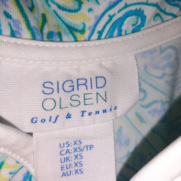 Sigrid Olsen Tennis Tank Top - Picture 2 of 2